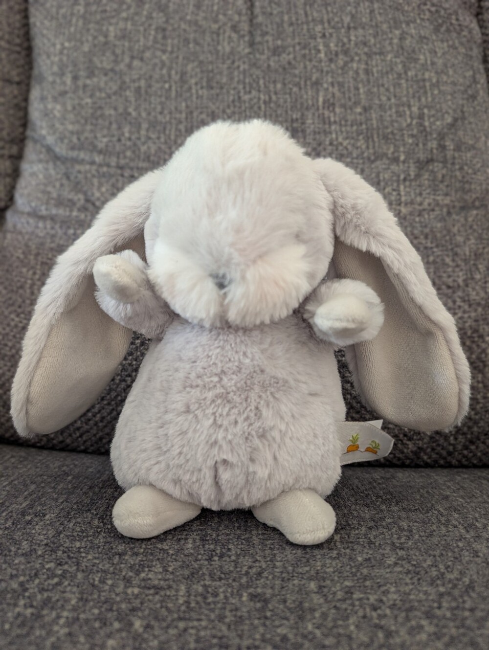 Bunnies by the Bay Tiny Nibble Bunny - Gray